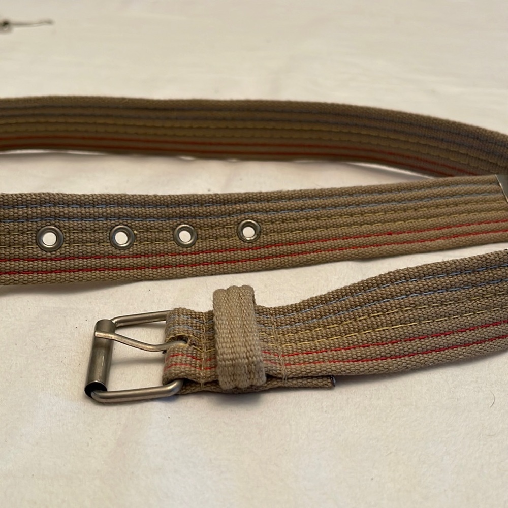Women’s Canvas Belt 38.5”X 1.25”- Beige